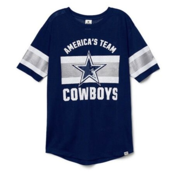 PINK Victoria's Secret Tops - NWOT Rare VS PINK NFL Dallas Cowboys Sequin Jersey
